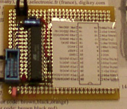 Bild des ATmega8-Boards n. G.Socher