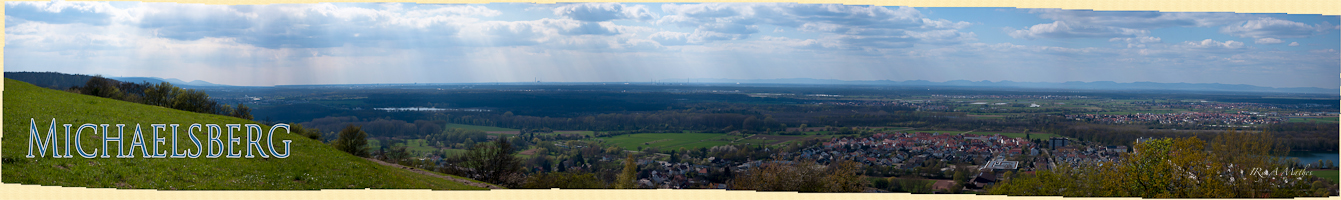 Panorama view
    into Rhine valley