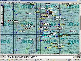 APRS environment of DC2IP