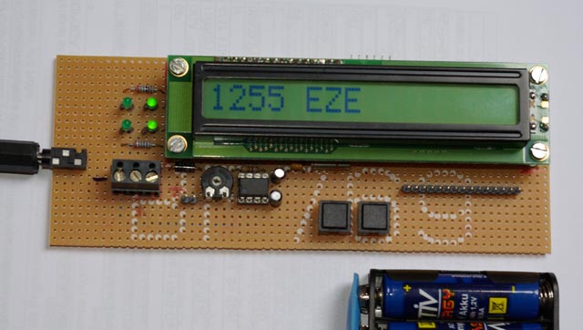 Flughafenanzeige, Firmware noch vorlaeufig