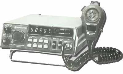 a Standard C8800 FM transceiver