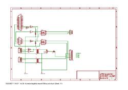 Circuit diagram (sketch) of interface box